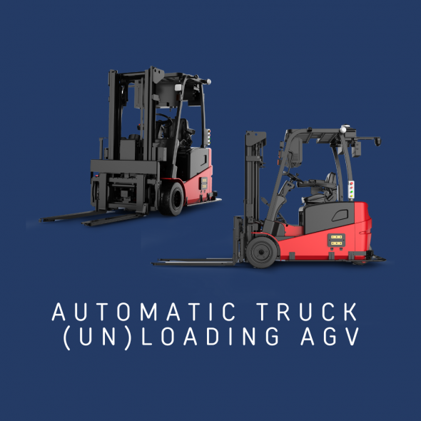 Automated guided vehicles (AGVs) for Truck Loading & unloading 