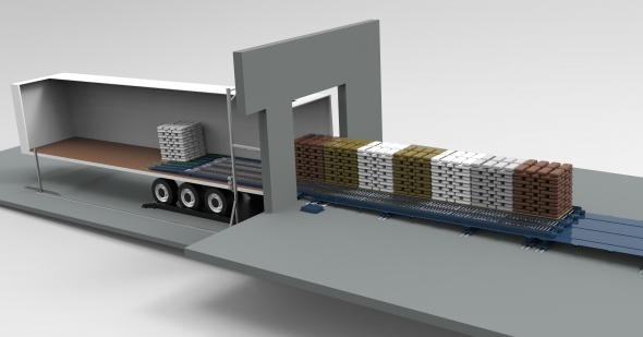 Literary arts smear Harbor A highly innovative solution for outbound loading of both palletized goods and slip-sheeted goods - News Literary arts smear Harbor A highly innovative solution for outbound loading of both palletized goods and slip-sheeted goods - News